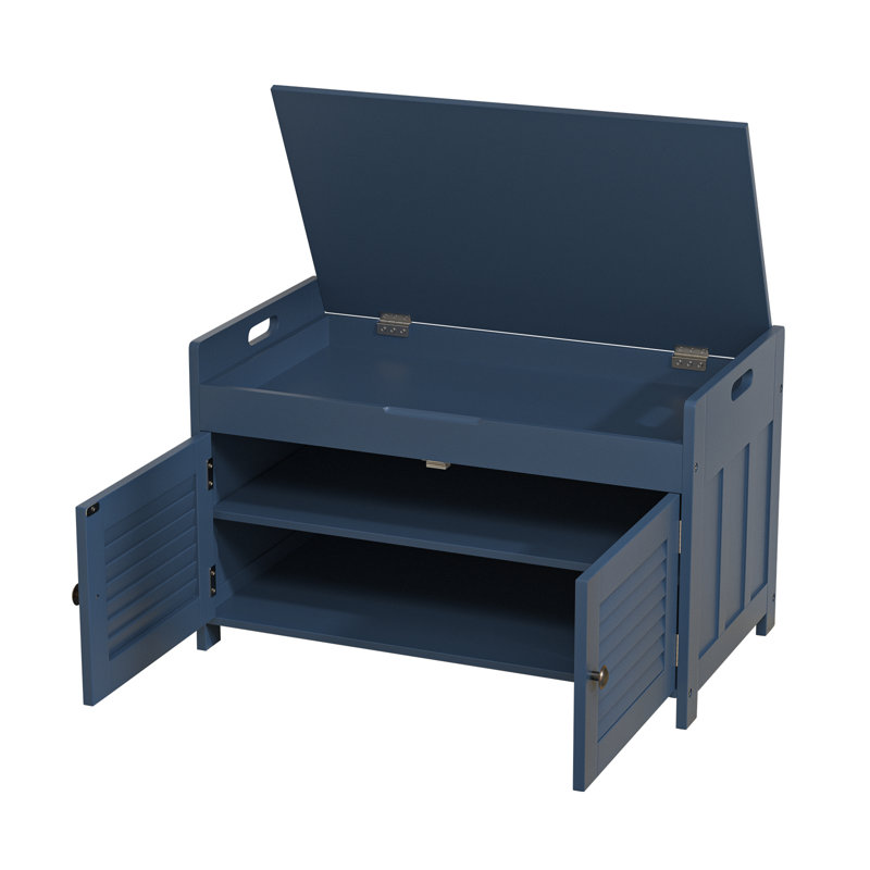 Winston Porter Gayola 28" Wide Storage Bench with Flip Top